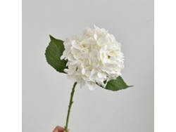2 Flores De Hortensia Artificiales - Blanco