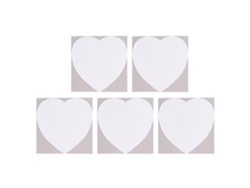 5 Juegos De Rompecabezas Diy De Transferencia Térmica Con Forma De Corazón Para Sublimación En Blanco, Tamaño A4 (19x19 Cm), 75 Piezas.