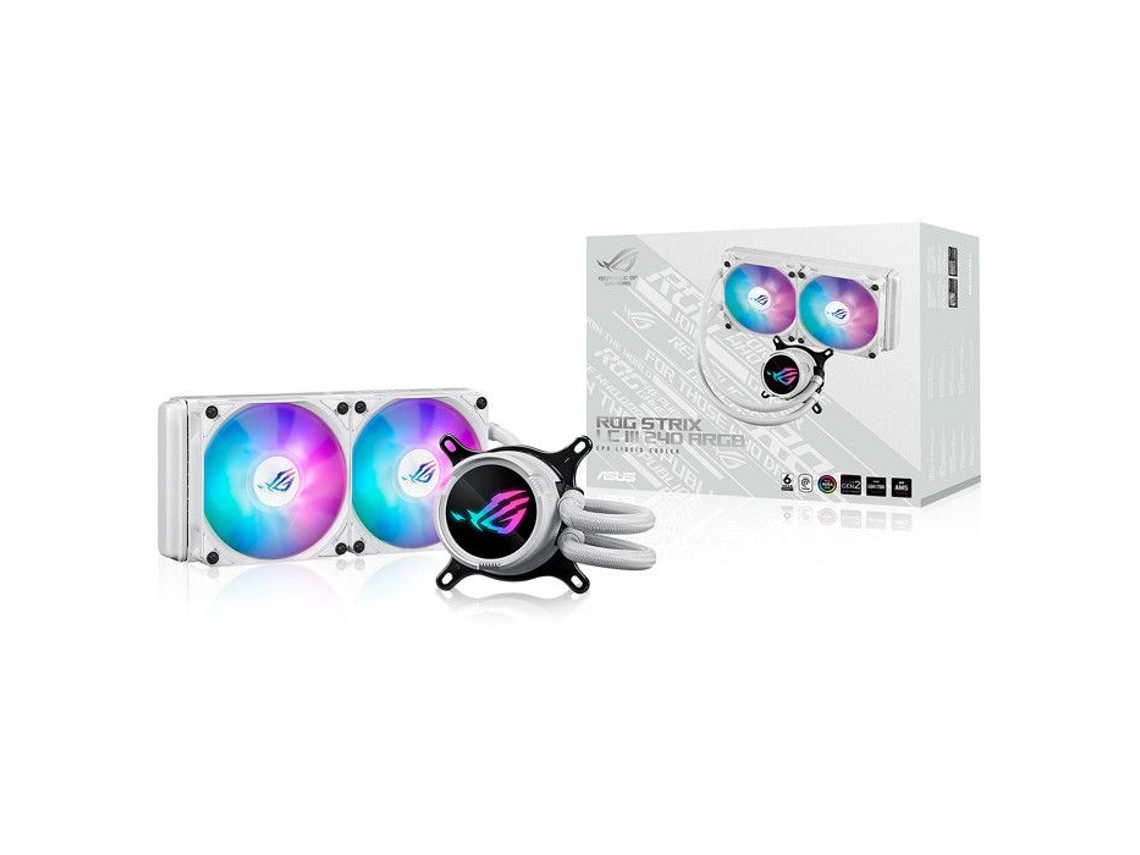 ASUS Rog Strix Lc Iii 240 Argb Blanco