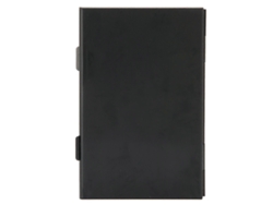 Organizador de joyas multifuncional vintage de dos niveles con cerradura. Hengjian