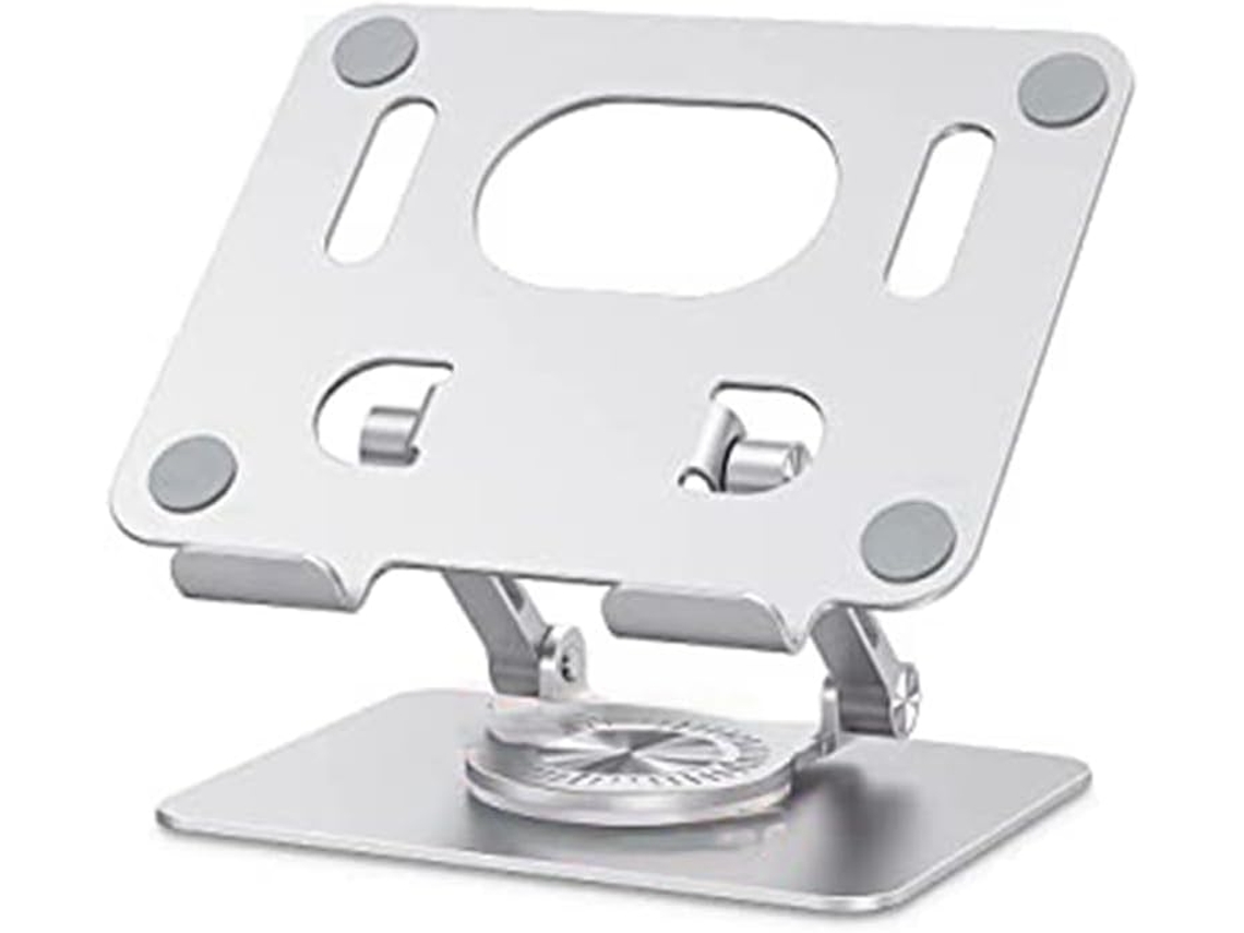 Soporte Plegable Y Ajustable Para Portátil, Rotación De 360°, Soporte De Aleación Para Tablet.