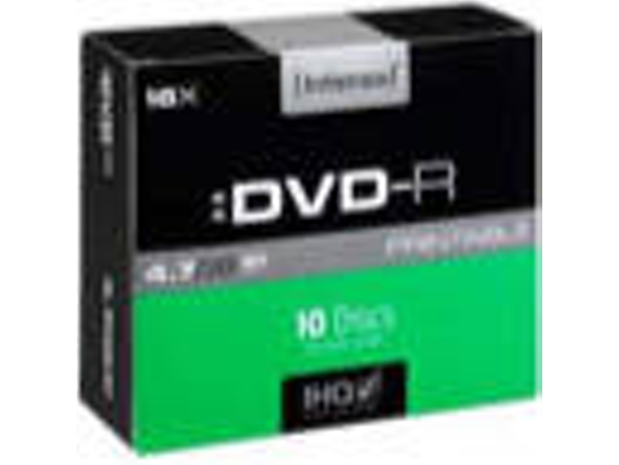 DVD vírgen INTENSO DVD+R 4.7GB, Printable, 16x