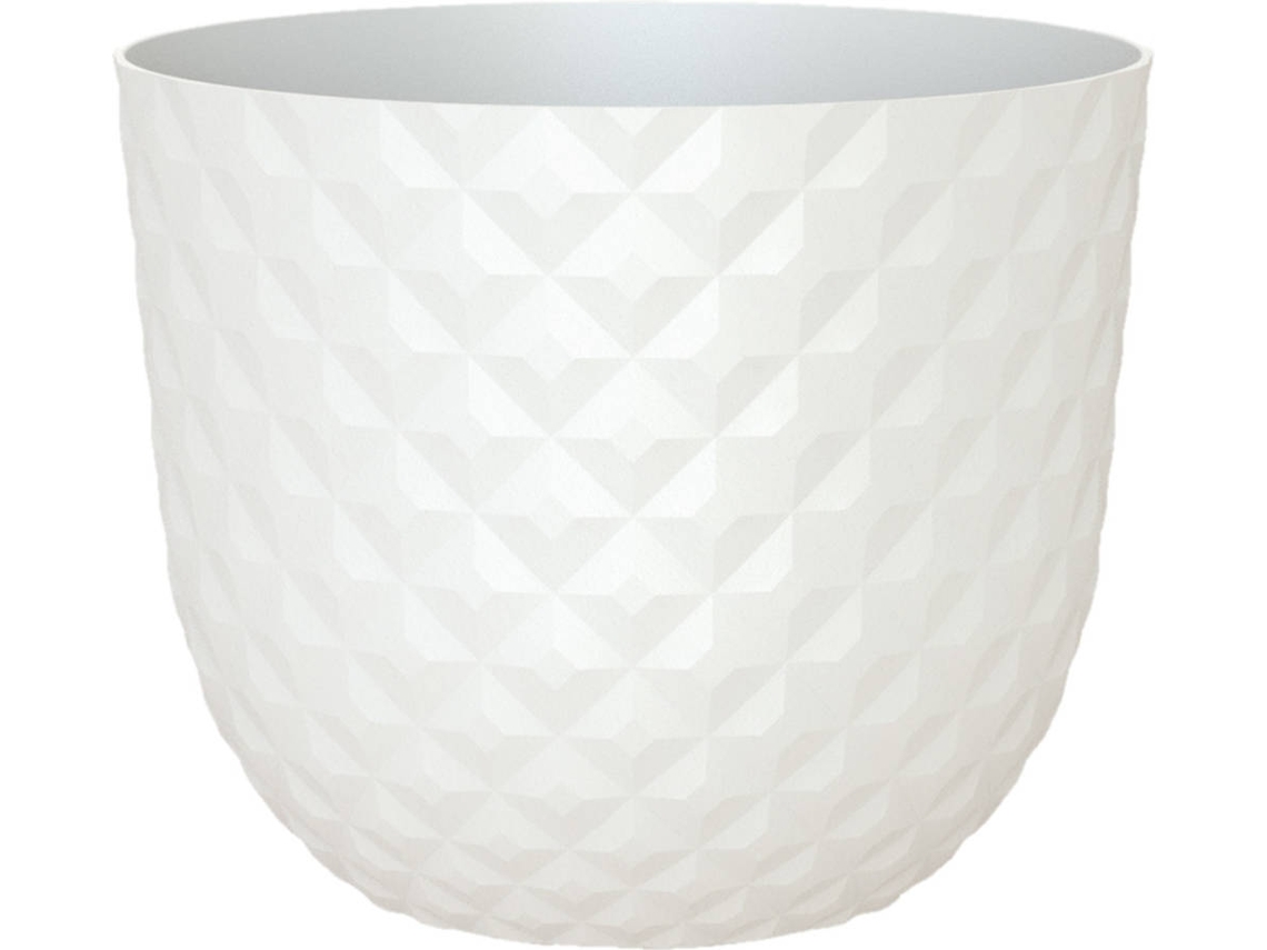 Vaso ARTEVASI Waves (16.6x20x20cm - Blanco)