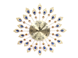 Reloj de pared grande, moderno y silencioso para decorar la sala de estar.