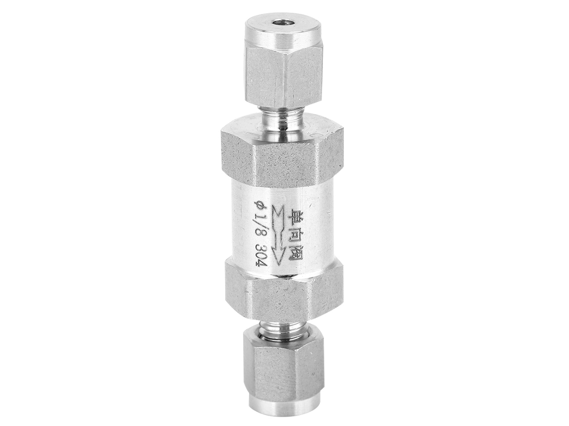 Válvula De Retención Bspp, Rosca Hembra, Acero Inoxidable 304, Para Agua, Aceite, Gas, 1/8 De Pulgada