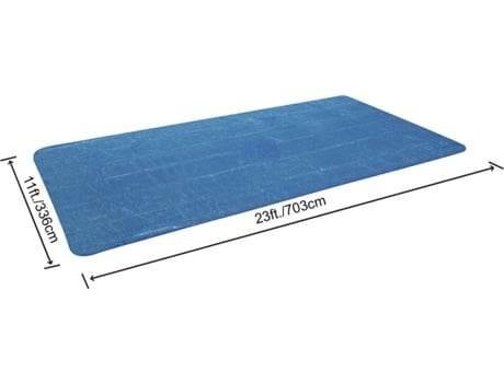 Cobertor Solar para Piscina Desmontable BESTWAY 703x336 cm Rectangular