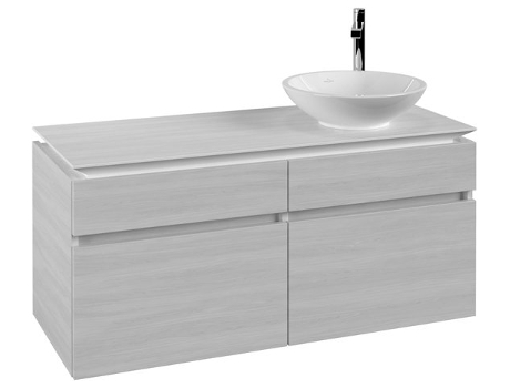 Villeroy &amp Boch Legato Vanity unit B582 1200x550x500mm lavabo a la derecha
