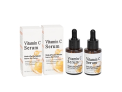 2 Unidades de Vitamina C Suero 30ml, Ilumina la piel, Reduce el enrojecimiento, Hidrata, Antienvejecimiento, Facial Suero
