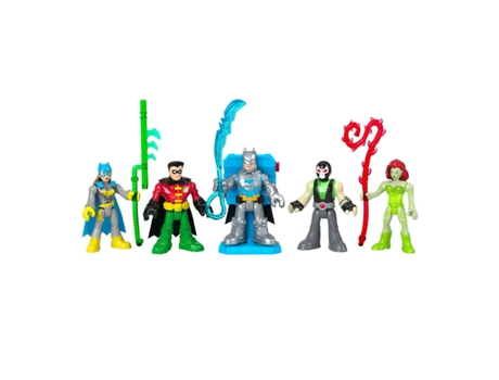 Imaginext DC Superfriends Batman Super-Héroe VS Super-Villano