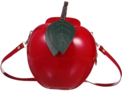 Monedero/bolso Bandolera De Piel Sintética Roja Para Niñas, Ideal Para Salidas Y Compras.