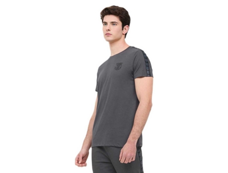 Camiseta de Hombre para Fútbol BARCA Barça Tape Gris (XL)