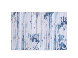 Alfombra de pelo corto BELIANI Burdur de Poliéster Azul 140x200