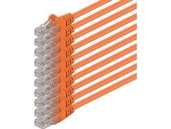 Cable de Red 1ATTACK (RJ45 - 50 cm - Naranja)