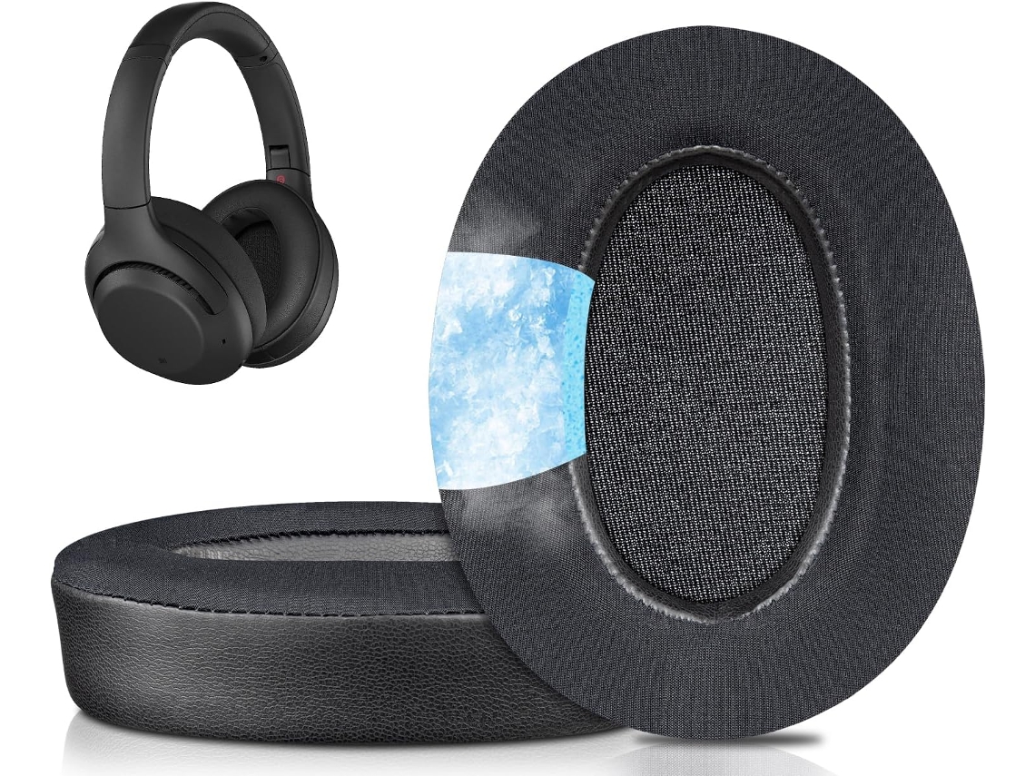 Almohadilla Para Auriculares Sony Wh Xb900n/wh Ch710n)/wh Ch720n)/wh Rf400/mdr Rf895rk Negro Zruxe