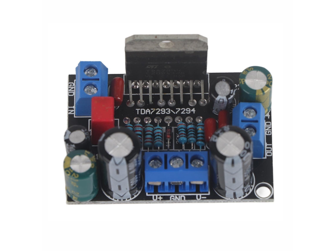 Veloriskku-placa De Amplificador De Potência De Áudio Digital Tda7293 Tda7294 100w Canal Singular Ac12‑32v Dual