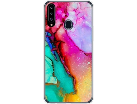 Carcasa Samsung Galaxy A20s TUMUNDOSMARTPHONE Dibujos Multicolor