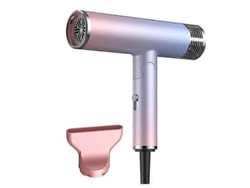 Secador de pelo profesional con tecnología iónica negativa, sin escobillas, de alta velocidad, plegable, superligero y de secado rápido. Rosewell