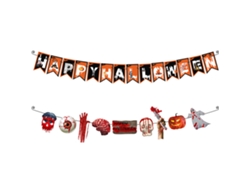 Decoración de fiesta de Halloween, pancarta de cumpleaños aterradora NEVEANCE