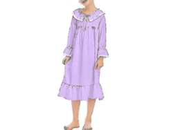 Camisones de mujer, Camisones bonitos, Shawl Kingdom, Vestido de manga larga