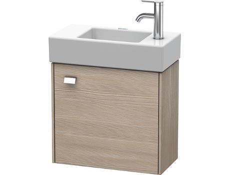 Módulo mural DURAVIT Brioso 48,4 x 23,9 cm 1 puerta con bisagra a la derecha para lavabo Vero Air 072450