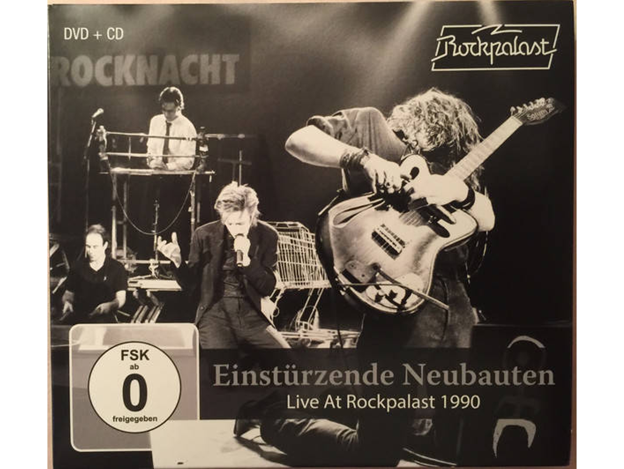 CD+DVD Einstürzende Neubauten - Live At Rockpalast 1986 & 1991 (2CDs)