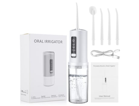 Irrigador Oral Portátil OHPA D104228 Blanco