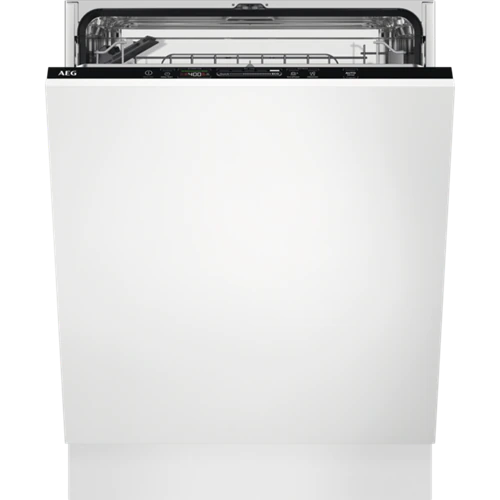 Lavavajillas Integrable AEG FSB53617Z (13 cubiertos - 60 cm - Panel Negro)