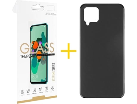 Carcasa + Protector de Pantalla para Huawei P40 Lite SKYHE Negro