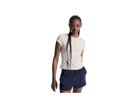 Camiseta TOMMY JEANS (L - Rosa)