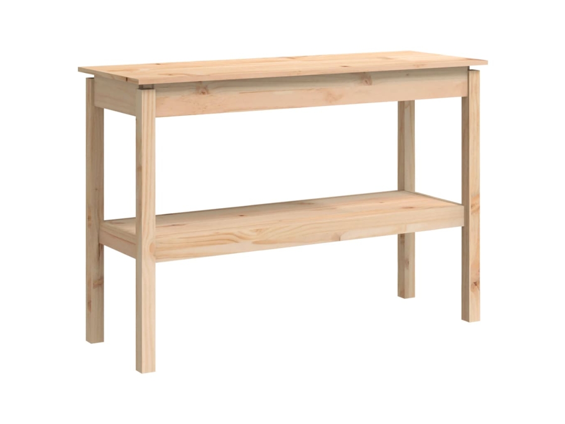 Mesa consola 110x40x75 cm Madera maciza de pino MAISON EXCLUSIVE