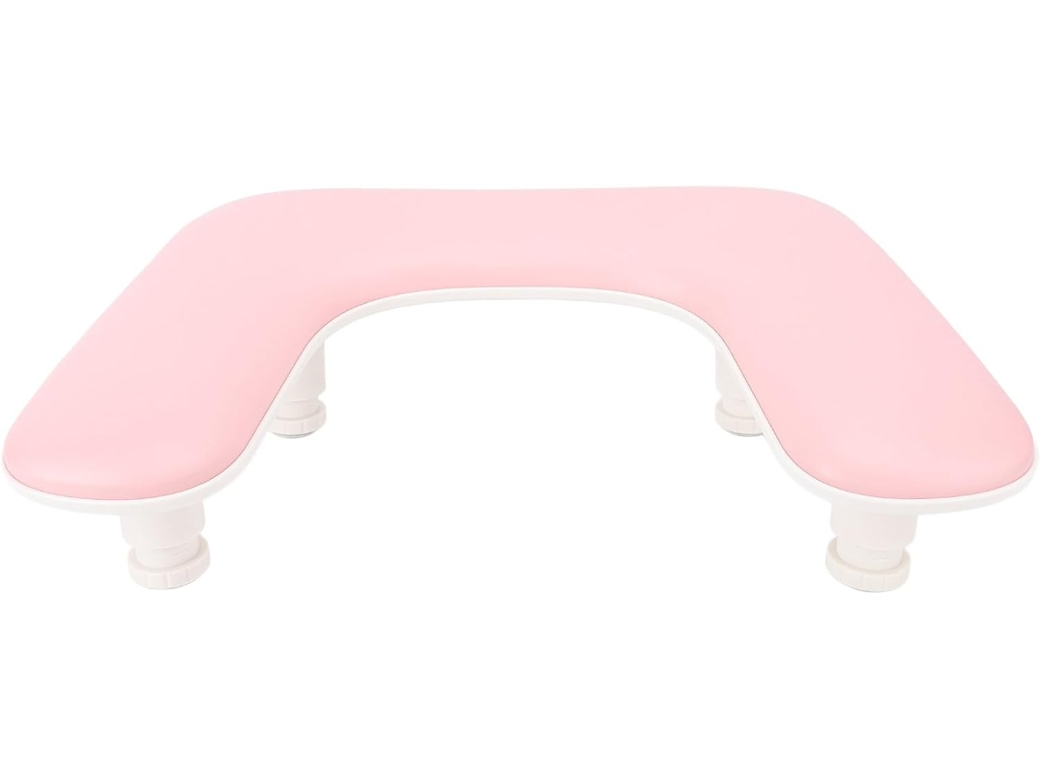 Reposamanos Para Manicura En Forma De U, Reposabrazos Para Uñas Ajustable En Altura Con Cojín.
