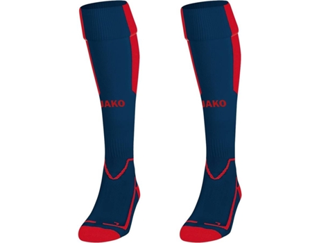Calcetines JAKO Lazio (Azul Mariño y Rojo - 43/46)