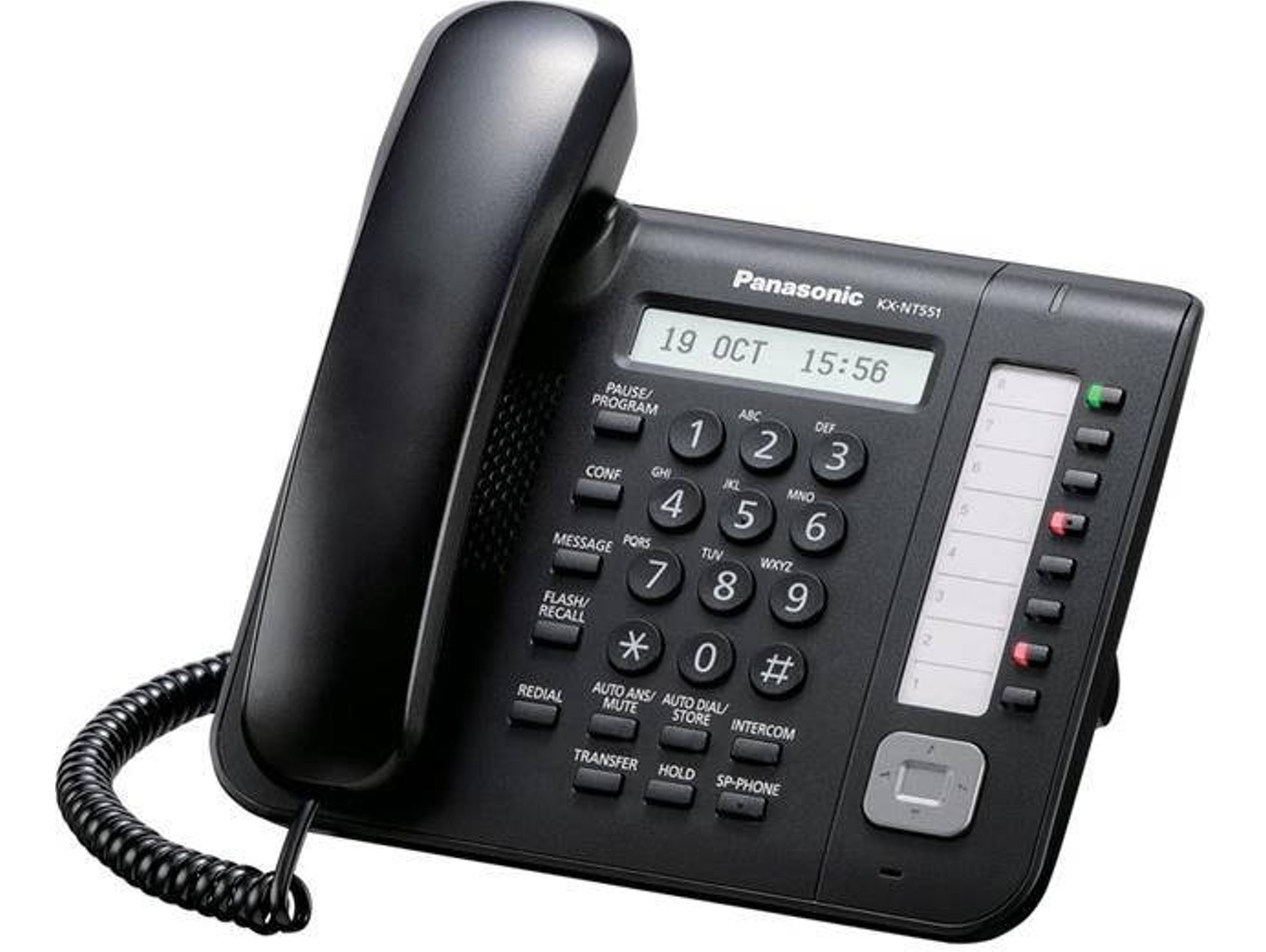 Teléfono fijo Con Cable PANASONIC KX-NT551