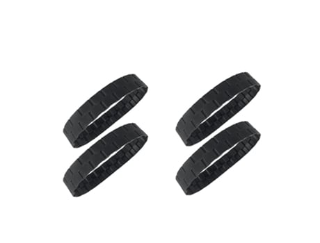 Robot aspirador antidesgaste, accesorios de piel de neumáticos para Xiaomi 1S 2S T4 1C Roborock S50 S55 S6 S5 Max T6 T7, piezas de repuesto