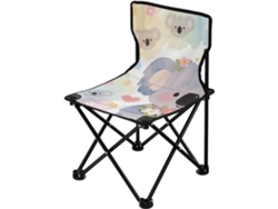 Silla De Camping Portátil Ultraligera Hierro Acero Plegable Ligera