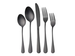Juego de Cubiertos de Acero Inoxidable - 5 Piezas para Hogar y Restaurante JEIIBRZUI