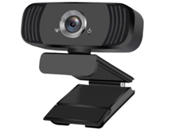 Cámara Web Giratoria De 360° Con Micrófono Y Cubierta De Privacidad, Usb 1080p Hd Para Pc, Portátil, Escritorio, Transmisión En Vivo (negra)