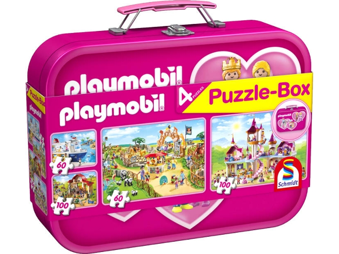 Puzzle SCHMIDT SPIELE Playmobil Puzzle-Box (60 Piezas)