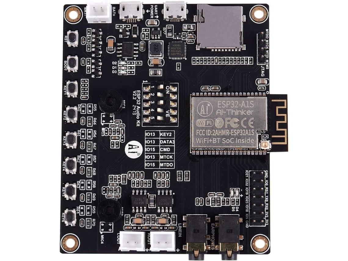 Kit De Audio Wifi + Bluetooth Serial A / Placa De Desarrollo De Audio Con -a1s