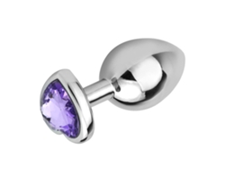 Cono Anal De Acero Inoxidable En Forma De Corazón Juguete Entrenador