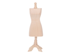 Muñeco De Madera Para Casa De Muñecas 1:12 Soporte Ligero Para Exhibir Ropa Miniatura Modelo Diy