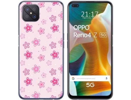 Carcasa Oppo Reno 4Z 5G TUMUNDOSMARTPHONE Flores Multicolor