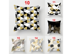 Serie Moderna y Sencilla Abstracta Funda de Almohada