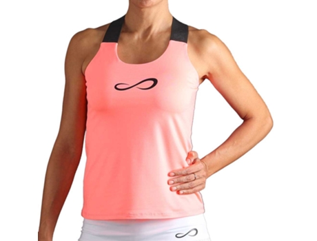 Camiseta sin Mangas de Mujer ENDLESS Iconic Ii Naranja (M)