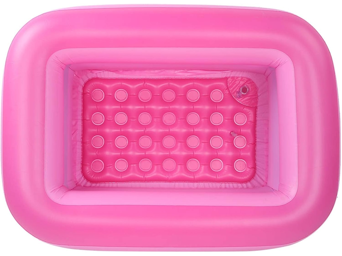 Piscina Inflable Tamaño Niños Animados Plegable Entretenimiento Jardín Familiar, Material