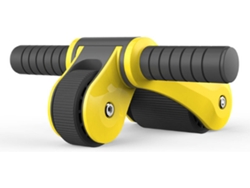 Rueda de Abdominales WJS Doble Rodamiento Multifuncional (Amarillo - ABS)