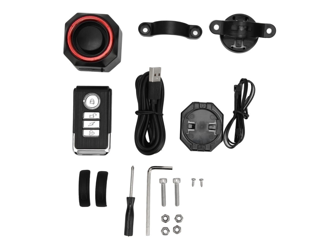 Luz Traseira Inteligente Para Bicicleta Anti-roubo Com Controle Remoto Recarregável Ipx5 Modos De Iluminação E Luz De Freio
