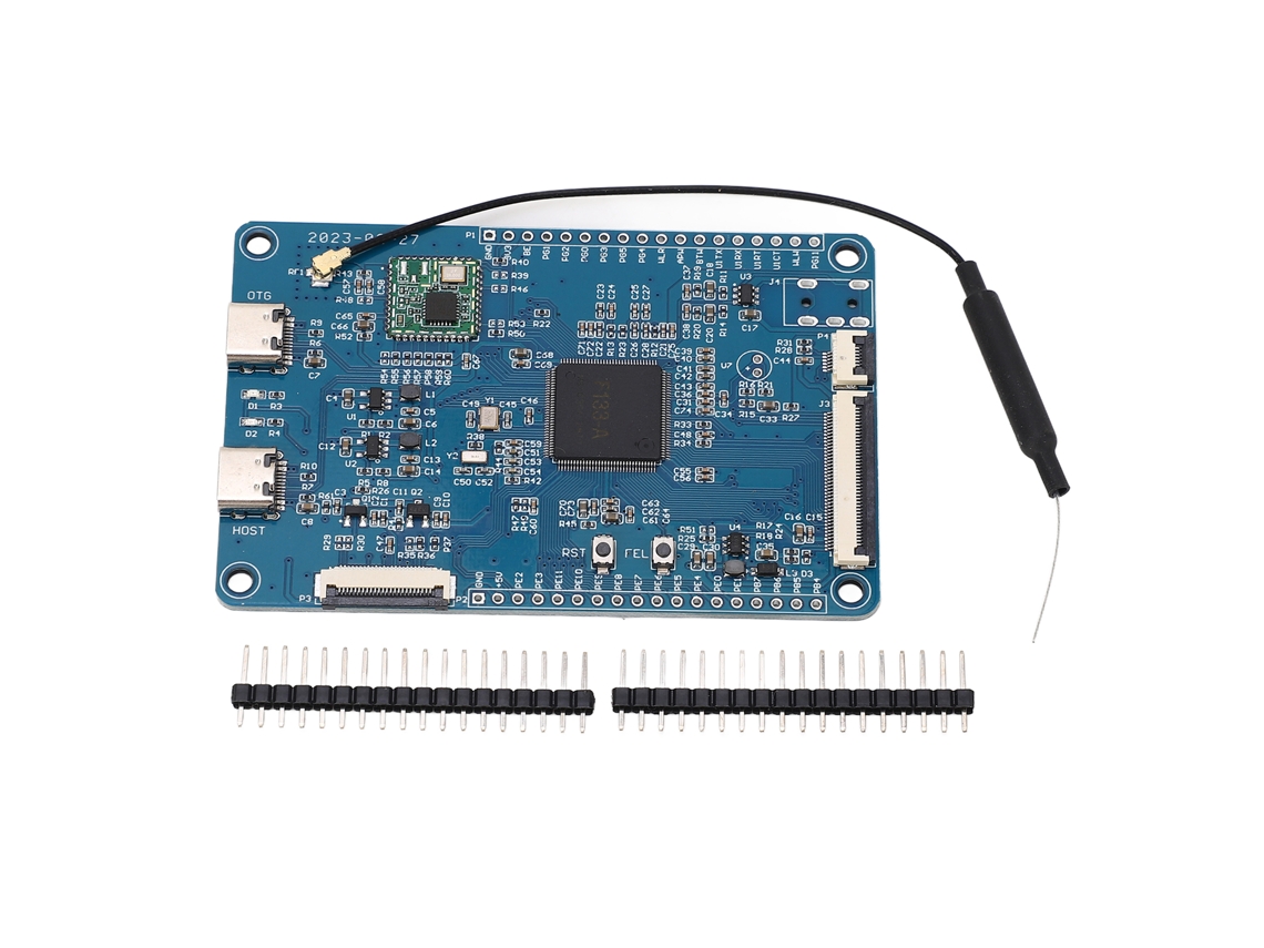 Placa De Desarrollo Wifi De Doble Núcleo 128mb Para Procesador Cortex A7 Con Módulo De Desarrollo Y Pin Header F133