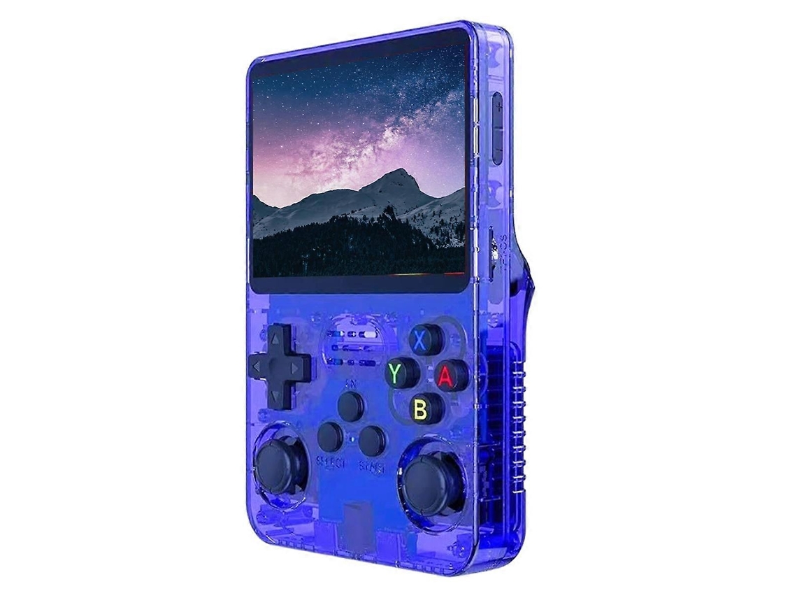 Consola De Videojuegos Portátil Retro R36s De Código Abierto Con Sistema Linux Y Pantalla Ips De 3,5 Pulgadas.