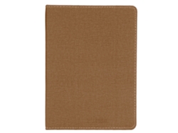 Funda protectora de cuero anticaídas para tabletas Iplay20s e Iplay20p, color dorado y claro.